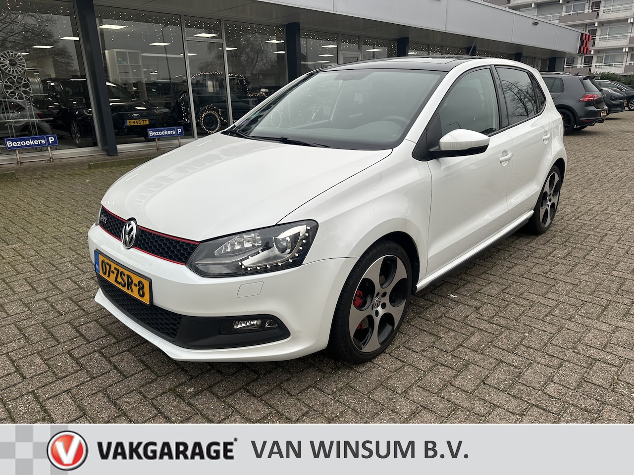 Volkswagen Polo - 1.4 TSI GTI Parelmoerwit Panodak klima Cruise Klima Navi Nap Ned.auto - AutoWereld.nl