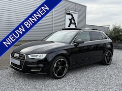 Audi A3 Sportback - 1.4 TFSI CoD Sport Pano|Leer|Virtuel|ACC|Camera Zwart