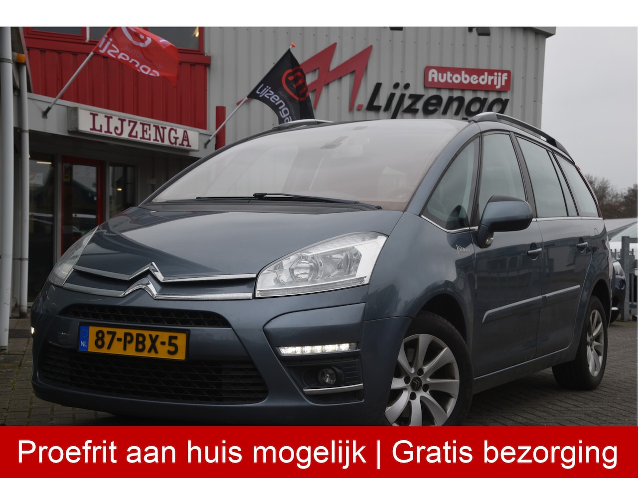 Citroën Grand C4 Picasso - 1.6 THP Business EB6V 7p. Navi | Bluetooth | Trekhaak | Cruise | PDC - AutoWereld.nl