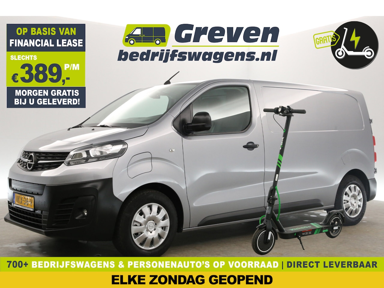 Opel Vivaro-e - L2H1 Edition 75 kWh | GRATIS E-Step! | Elektrisch |  EMISSIEVRIJE ZONE | Automaat Airco Cr - AutoWereld.nl