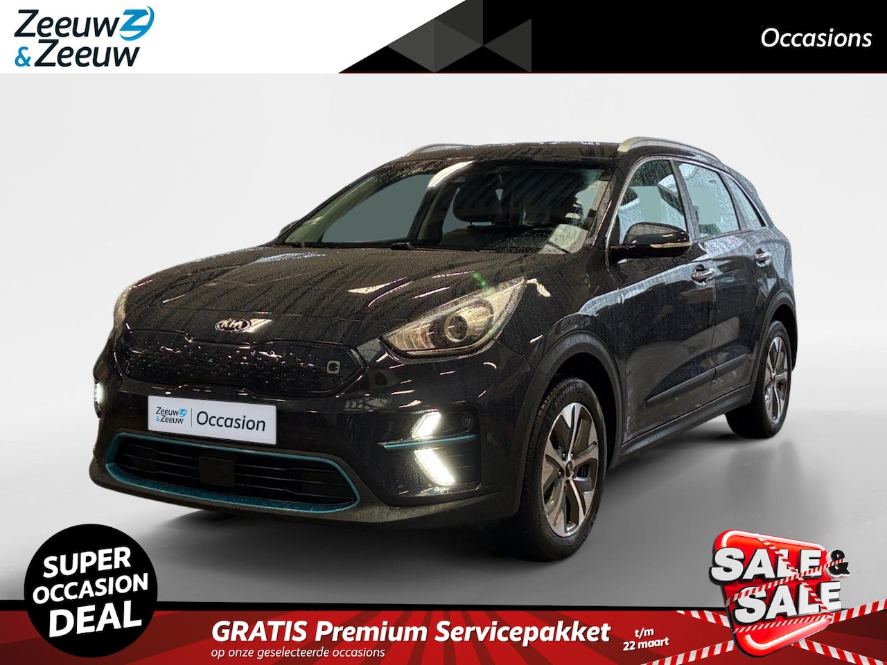 Kia e-Niro - DynamicLine 64 kWh 1 Eigenaar | Kia dealer onderhouden | Fabrieksgarantie | NAP - AutoWereld.nl