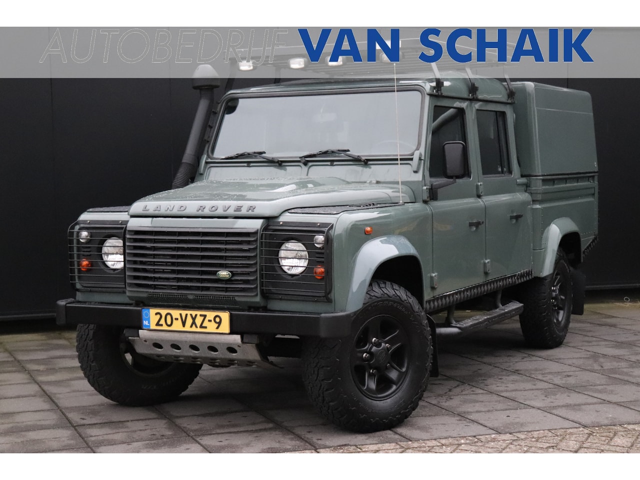 Land Rover Defender 130 - 2.4 TD 130" S Crew Cab | DUBBELE CABINE | TREKHAAK | HALF LEDER | AIRCO | HISTORIE AANWEZI - AutoWereld.nl