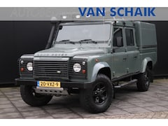 Land Rover Defender 130 - 2.4 TD 130" S Crew Cab | DUBBELE CABINE | TREKHAAK | HALF LEDER | AIRCO | HISTORIE AANWEZI