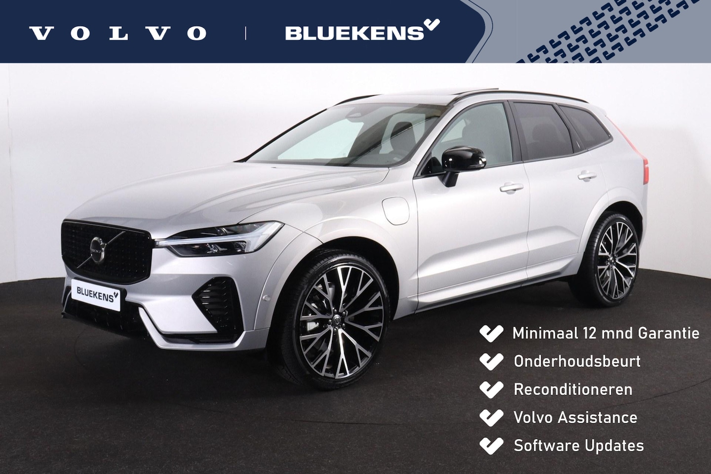 Volvo XC60 - T6 Plug-in hybrid AWD Plus Dark - Panorama/schuifdak - IntelliSafe Assist & Surround - Par - AutoWereld.nl