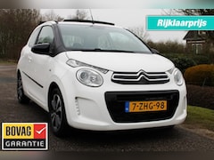 Citroën C1 - 1.2 VTi 82pk Airscape Shine airco/bluetooth/camera/cabriodak