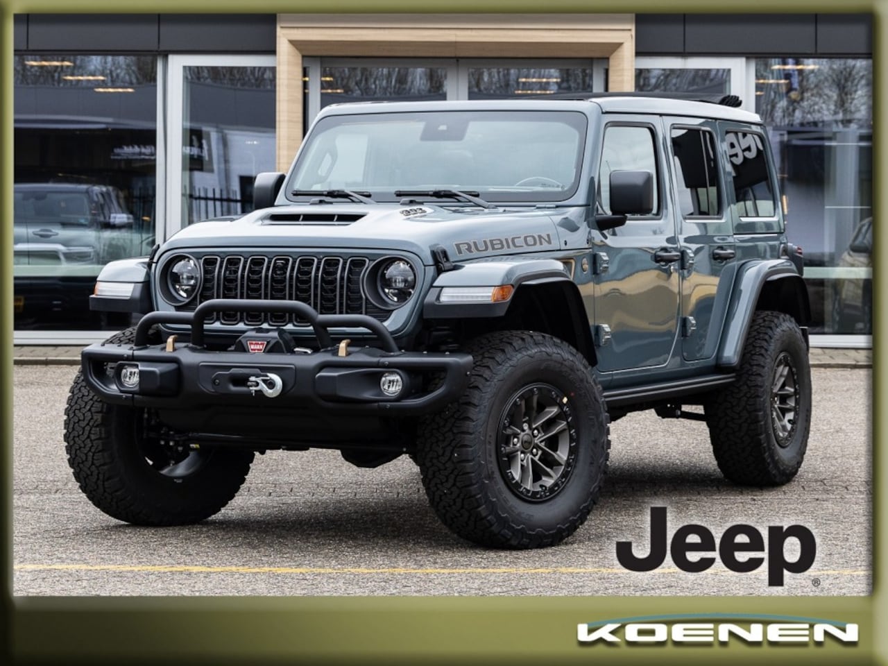 Jeep Wrangler Unlimited - Unlimited Rubicon 392 6.4 V8 4x4 Aut. Final Edition Grijs Kentek - AutoWereld.nl