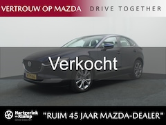 Mazda CX-30 - 2.0 SkyActiv-X Comfort met leer pakket en afneembare trekhaak : dealer onderhouden (GERESE