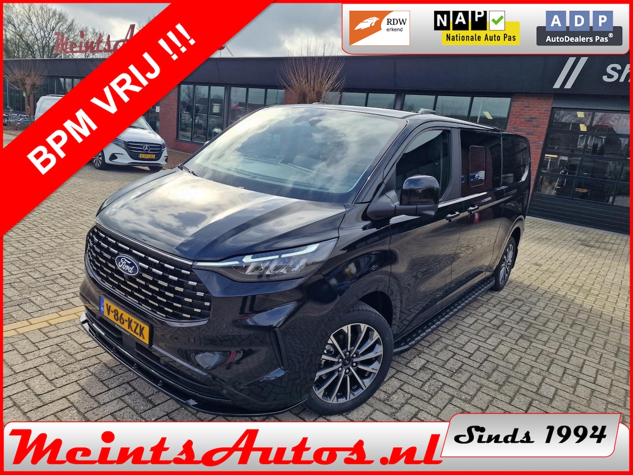 Ford Transit Custom Tourneo - Titanium Exclusive 2.0 TDCI 170pk DC Dubbele Cabine L2H1 320 19'' FULL OPTIE 5 Jaar Garant - AutoWereld.nl