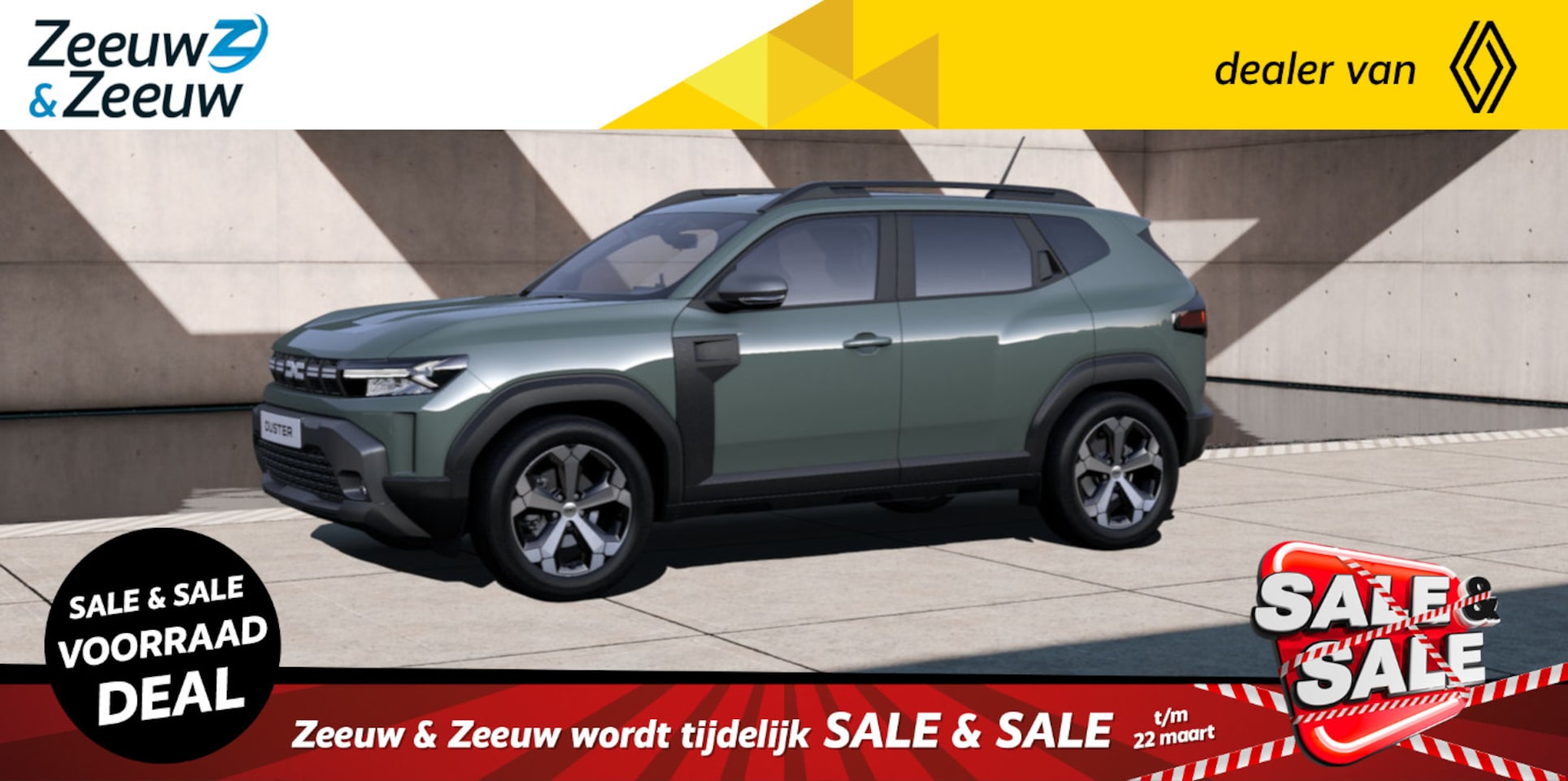 Dacia Duster - 1.6 Hybrid 140 Journey Uit voorraad leverbaar op = op - AutoWereld.nl