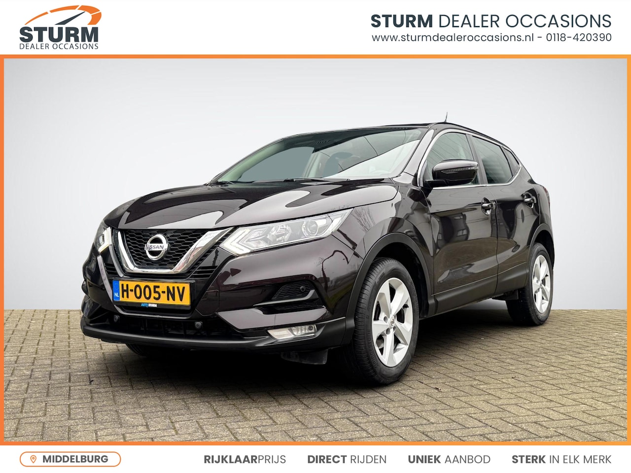 Nissan Qashqai - 1.3 DIG-T Acenta | Trekhaak | Apple Carplay/Android Auto | Cruise & Climate Control | Park - AutoWereld.nl