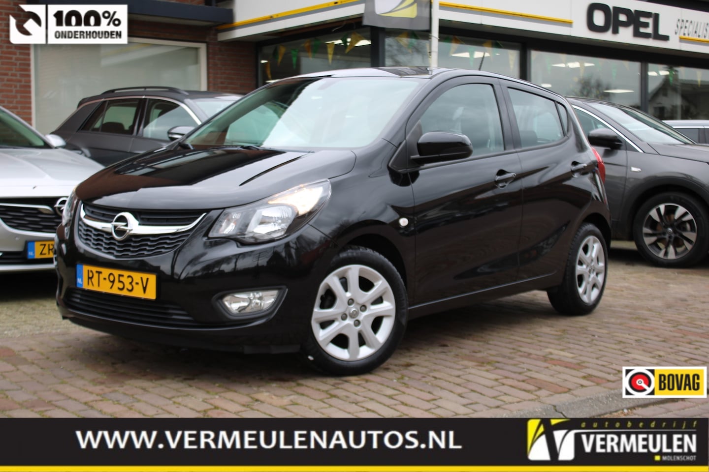 Opel Karl - 1.0 ecoFLEX 75PK Edition+ Airco/ Cruise/ Bluetooth/ NL auto - AutoWereld.nl