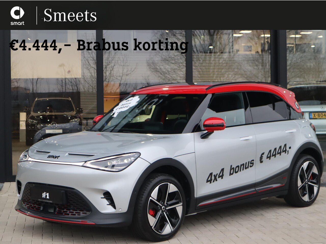 Smart #1 - BRABUS 66kWh BRABUS 66 kWh - AutoWereld.nl