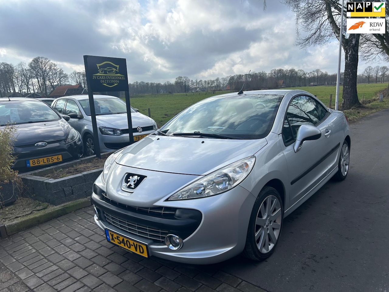 Peugeot 207 CC - 1.6 VTi 1.6 VTi, AIRCO,ELEKT PAKKET,BOORDCOMPUTER,SPORTVELGEN,MET APK - AutoWereld.nl