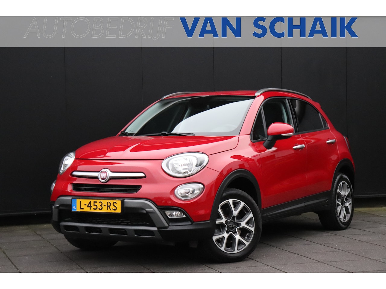 Fiat 500 X Cross - 1.4 Turbo MultiAir 4x4 Cross 170 pk | STOELVERW. | TREKHAAK | HALF LEDER | CRUISE | NAVI | - AutoWereld.nl