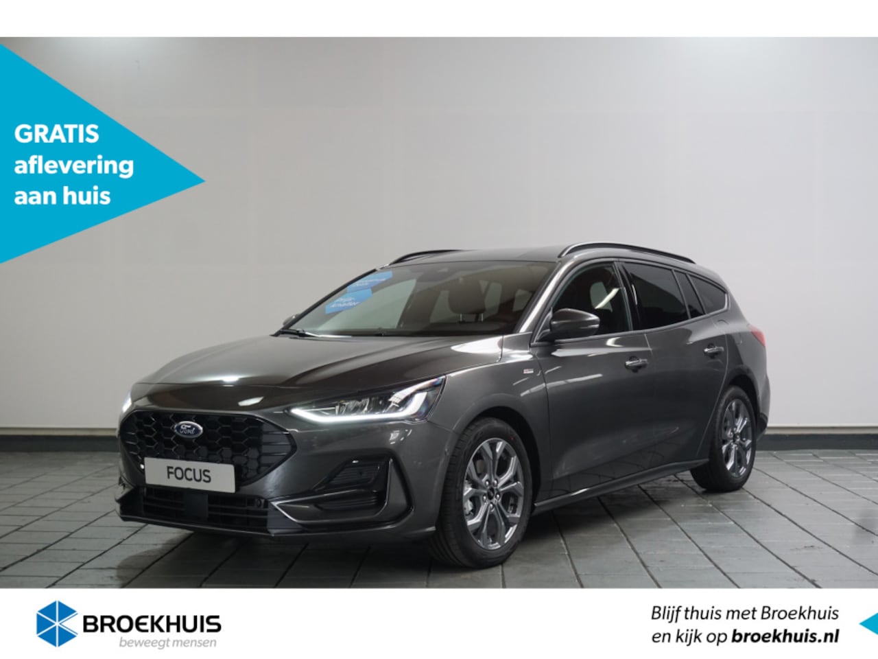 Ford Focus Wagon - 1.0 EcoBoost Hybrid ST Line | Sync 4 | Winter Pakket | Camera | Trekhaak | - AutoWereld.nl