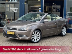 Ford Focus Coupé-Cabriolet - 1.6-16V Titanium NL AUTO NAP Leer l Cruise l Airco ECC l PDC l Trekhaak TOPSTAAT l Dealer