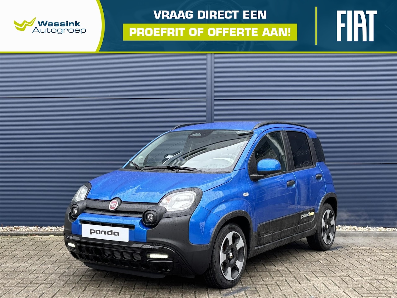 Fiat Panda - 1.0 70pk Pandina | Carplay | Cruisecontrol | Parkeersensoren | Airco - AutoWereld.nl