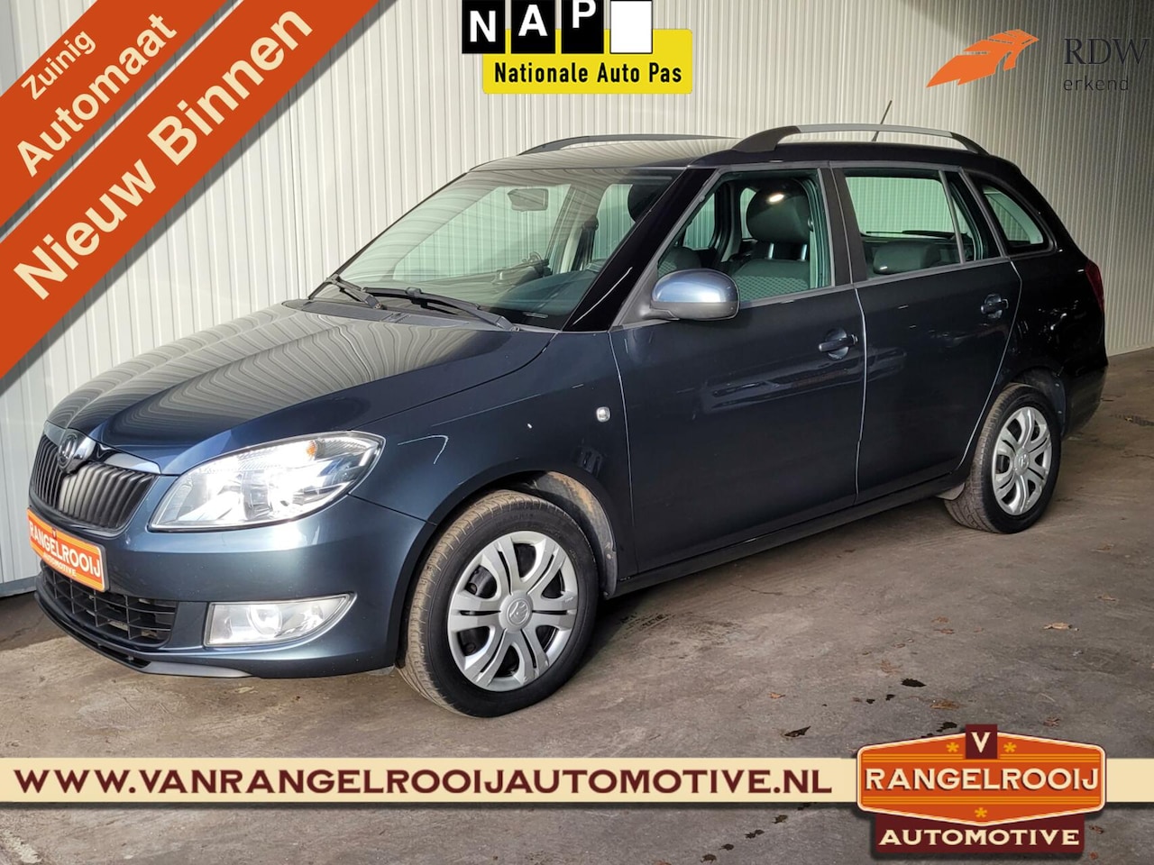 Skoda Fabia Combi - 1.2 TSI Sprint DSG, trekhaak, airco, cruise - AutoWereld.nl