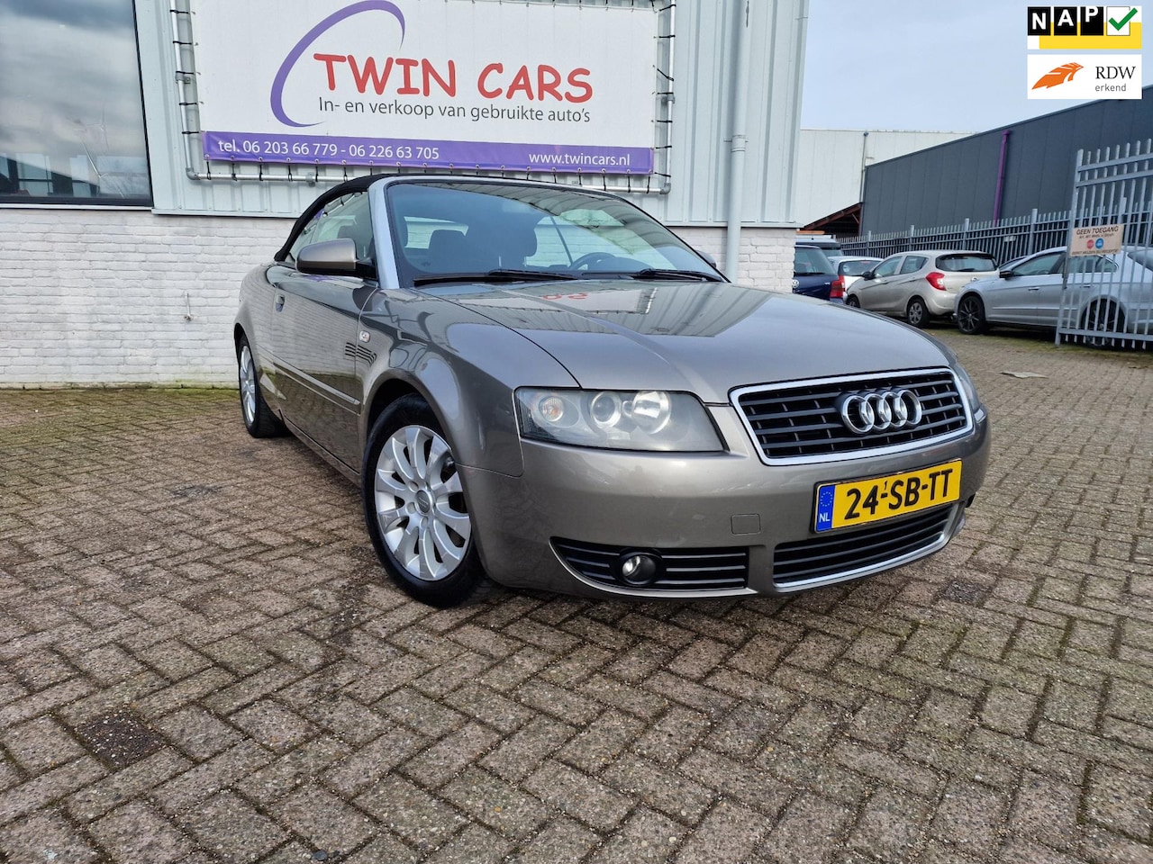 Audi A4 Cabriolet - 2.0 2.0 - AutoWereld.nl