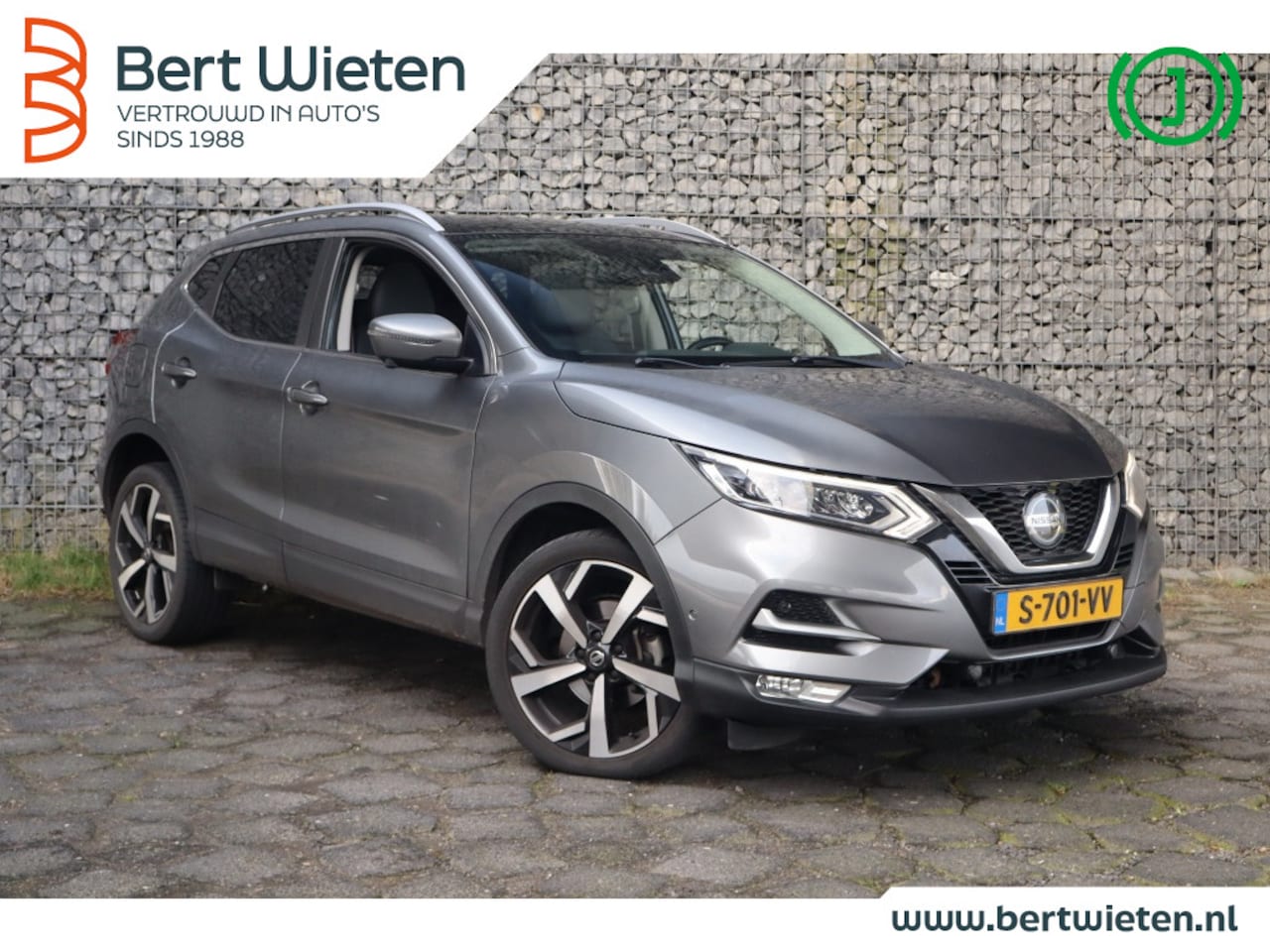 Nissan Qashqai - 1.3 DIG-T Tekna | Leer | Pano Dak | Cruise | Navi - AutoWereld.nl