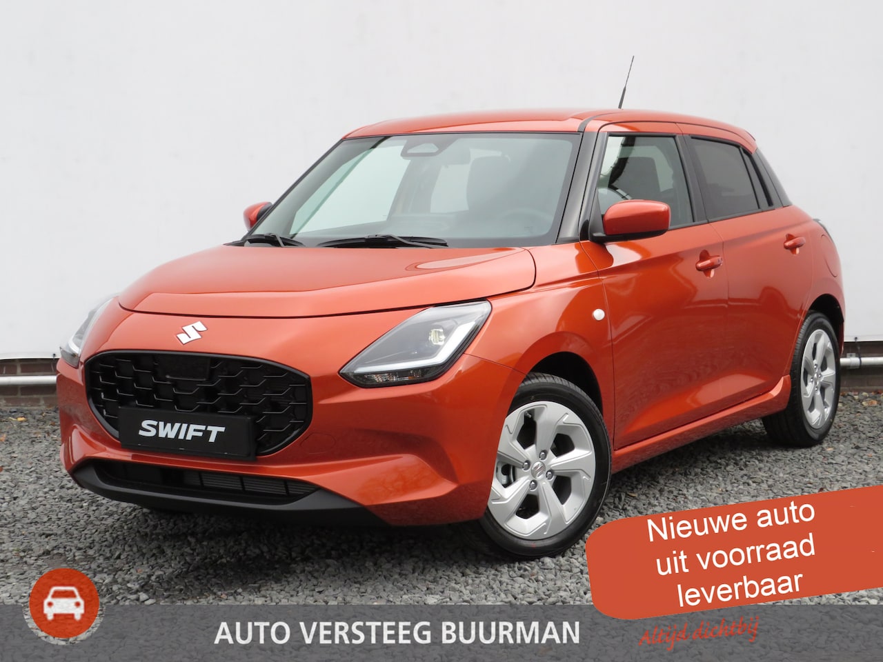 Suzuki Swift - 1.2 Select Smart Hybrid 1.2 Select Smart Hybrid, NIEUW met 6 jaar GARANTIE! Stoelverwarming en LM- Velgen - AutoWereld.nl