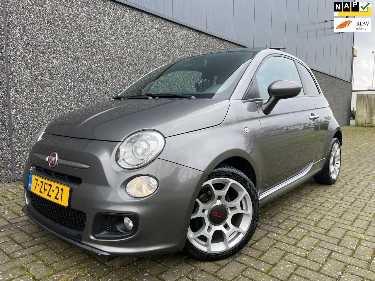 Fiat 500 - 0.9 TwinAir Turbo 500S/PANO/PDC/NAVI/NIEUWSTAAT/ - AutoWereld.nl