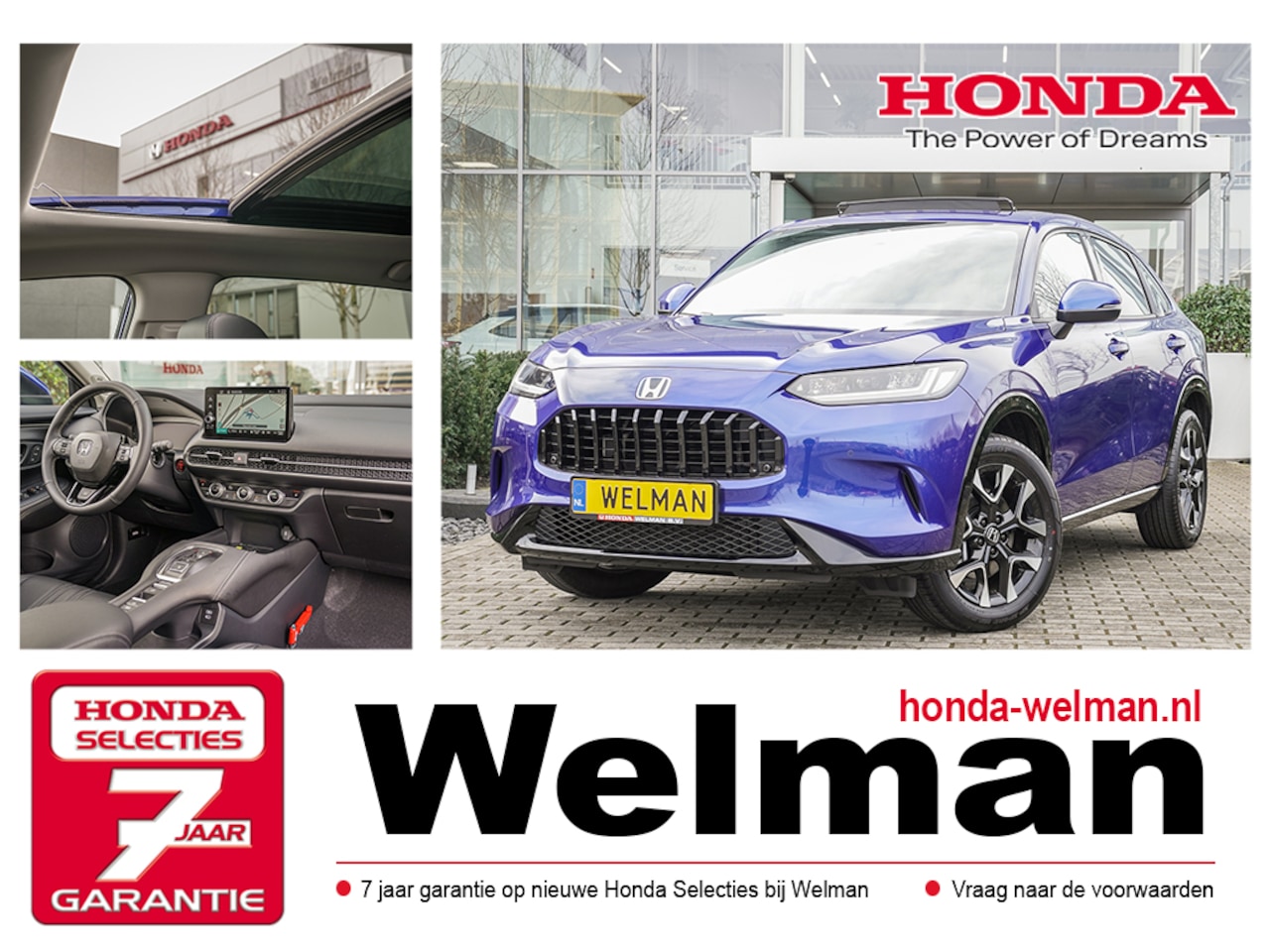 Honda ZR-V - 2.0i e:HEV ADVANCE - AKTIE - NIEUW - FULL HYBRID - AutoWereld.nl