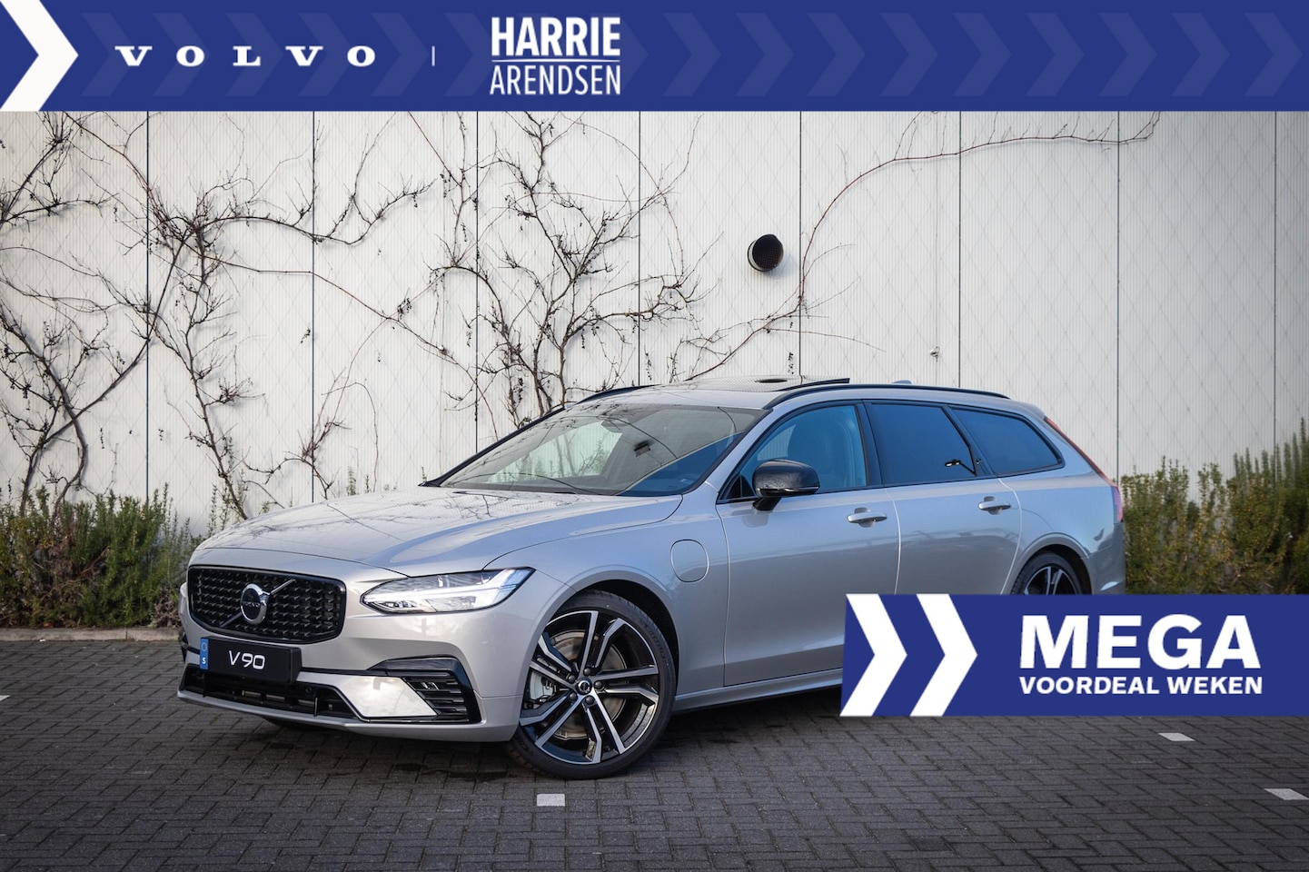 Volvo V90 - T6 Plus Dark | Adaptieve Cruise Control | Luchtvering | Panoramadak | Harman Kardon Audio - AutoWereld.nl