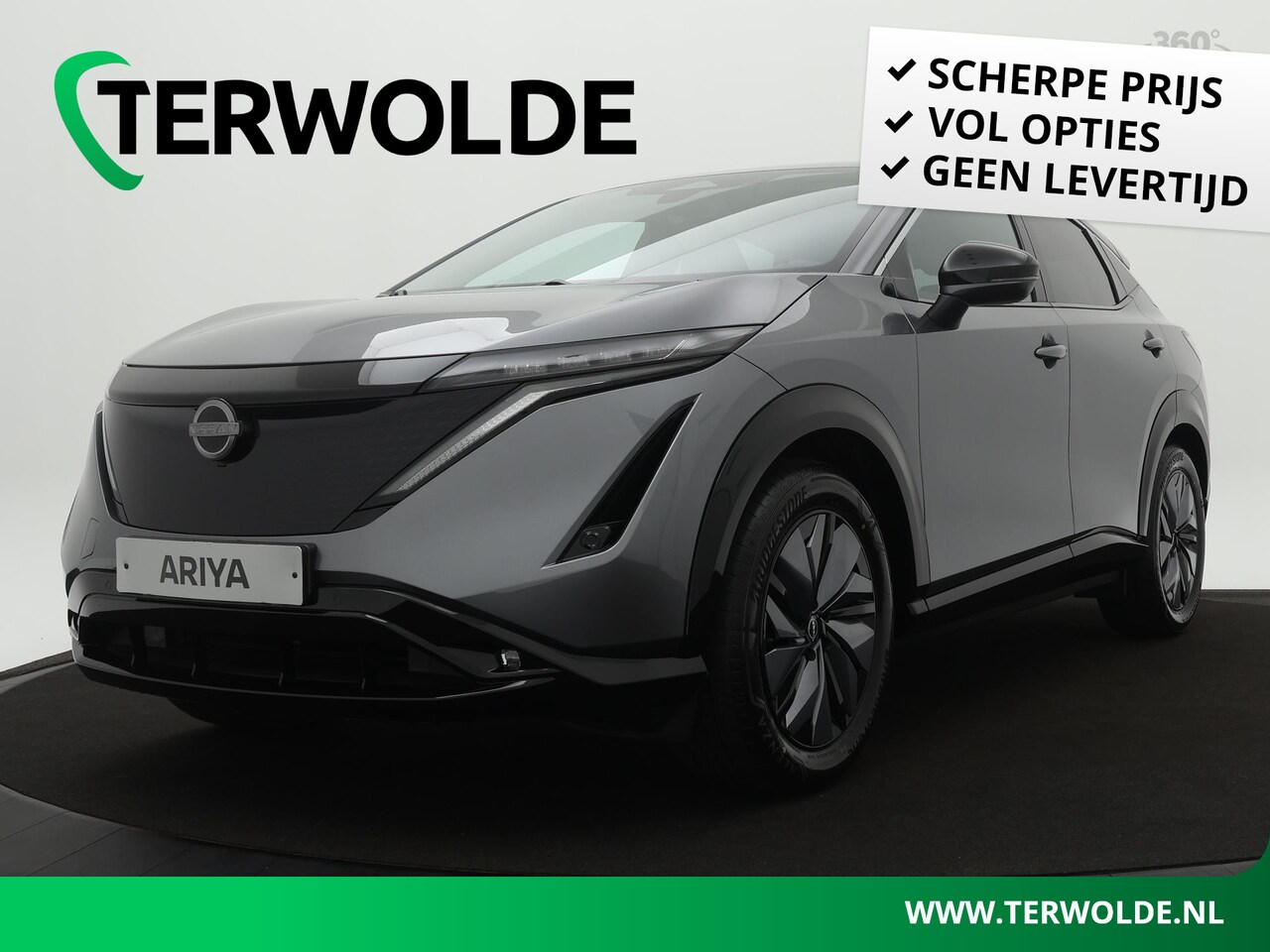 Nissan Ariya - Engage 66 kWh | DEMO |Parkeersensoren voor en achter | 19 inch Lichtmetalen Velgen | Adapt - AutoWereld.nl