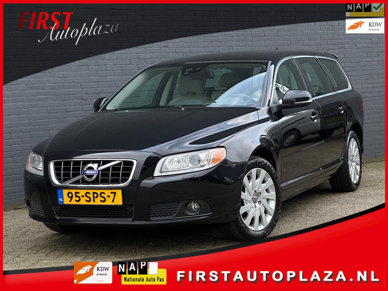 Volvo V70 - 1.6 T4 Limited Edition NAVI/LEDER/6-BAK/CRUISE/STOELVERW | KEURIGE AUTO ! - AutoWereld.nl