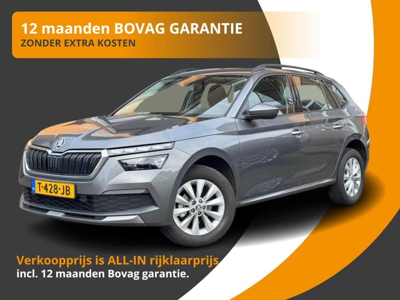 Skoda Kamiq - 1.0 TSI SPORT BUSINESS AUTOMAAT/LED/CARPLAY/ACC/21.000KM! - AutoWereld.nl