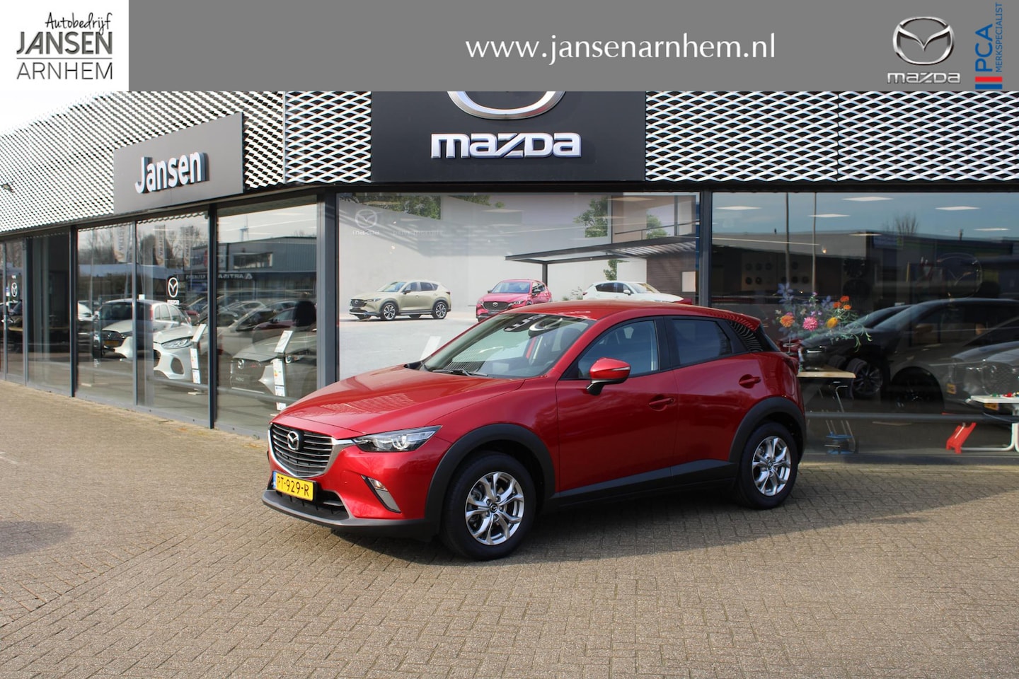 Mazda CX-3 - 2.0 SkyActiv-G 120 Dynamic , Trekhaak, Navi, Clima, Cruise, PDC, LKA, LMV 16 Inch, Stoelve - AutoWereld.nl