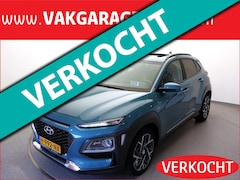 Hyundai Kona - HYBRID 1.6-16V GDi 142pk "Premium Sky" AUTOMAAT