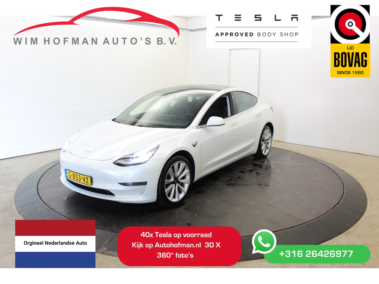 Tesla Model 3 - Long Range RWD Long Range AWD 75 kWh - AutoWereld.nl