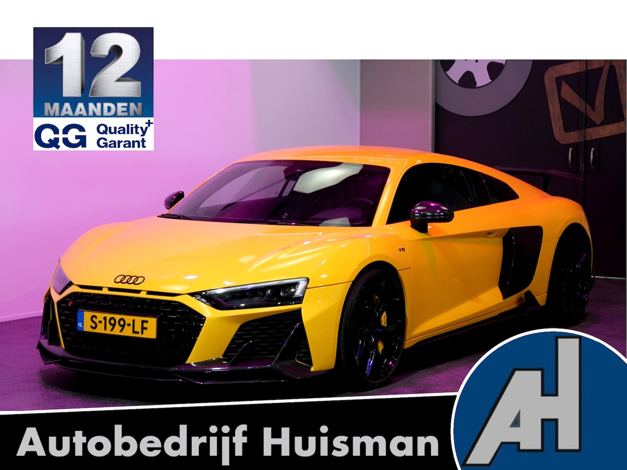 Audi R8 - 5.2 V10 456kW/620pk S-Tronic7 Performance Quattro CERAMIC BRAKES + BANG&OLUFSEN + MATRIX L - AutoWereld.nl