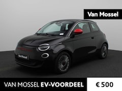 Fiat 500e - RED 42 kWh | Navigatie | Climate Control | LED Verlichting | Parkeersensoren |