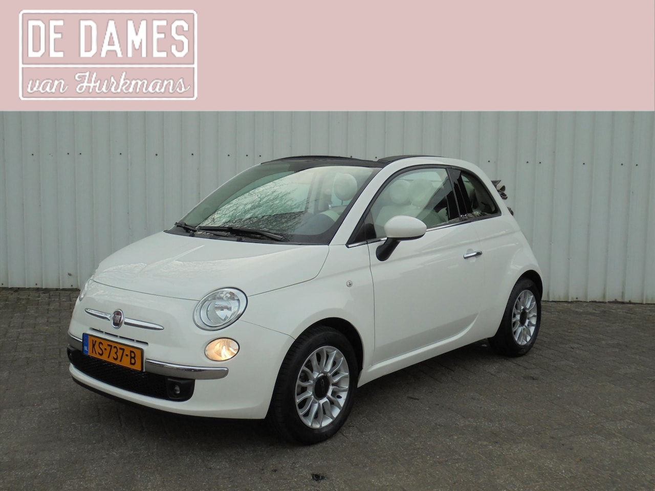 Fiat 500 C - 1.2 4 CILINDER CABRIO LOUNGE NETTE AUTO - AutoWereld.nl