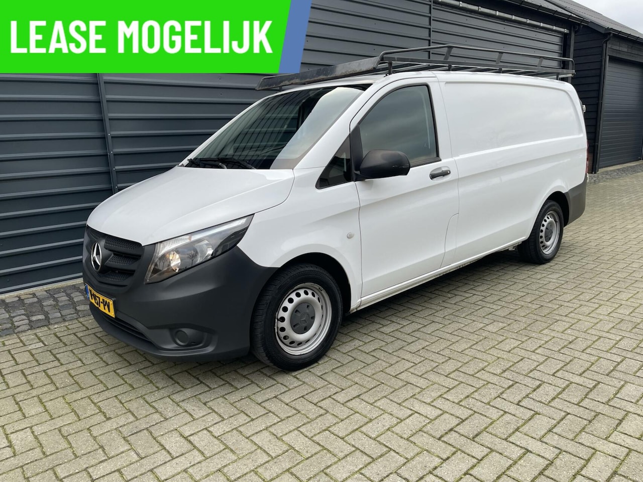 Mercedes-Benz Vito - Bestel Mercedes Vito114 CDI Lang L2 Automaat Cruise Airco 3 Zits imperiaal - AutoWereld.nl