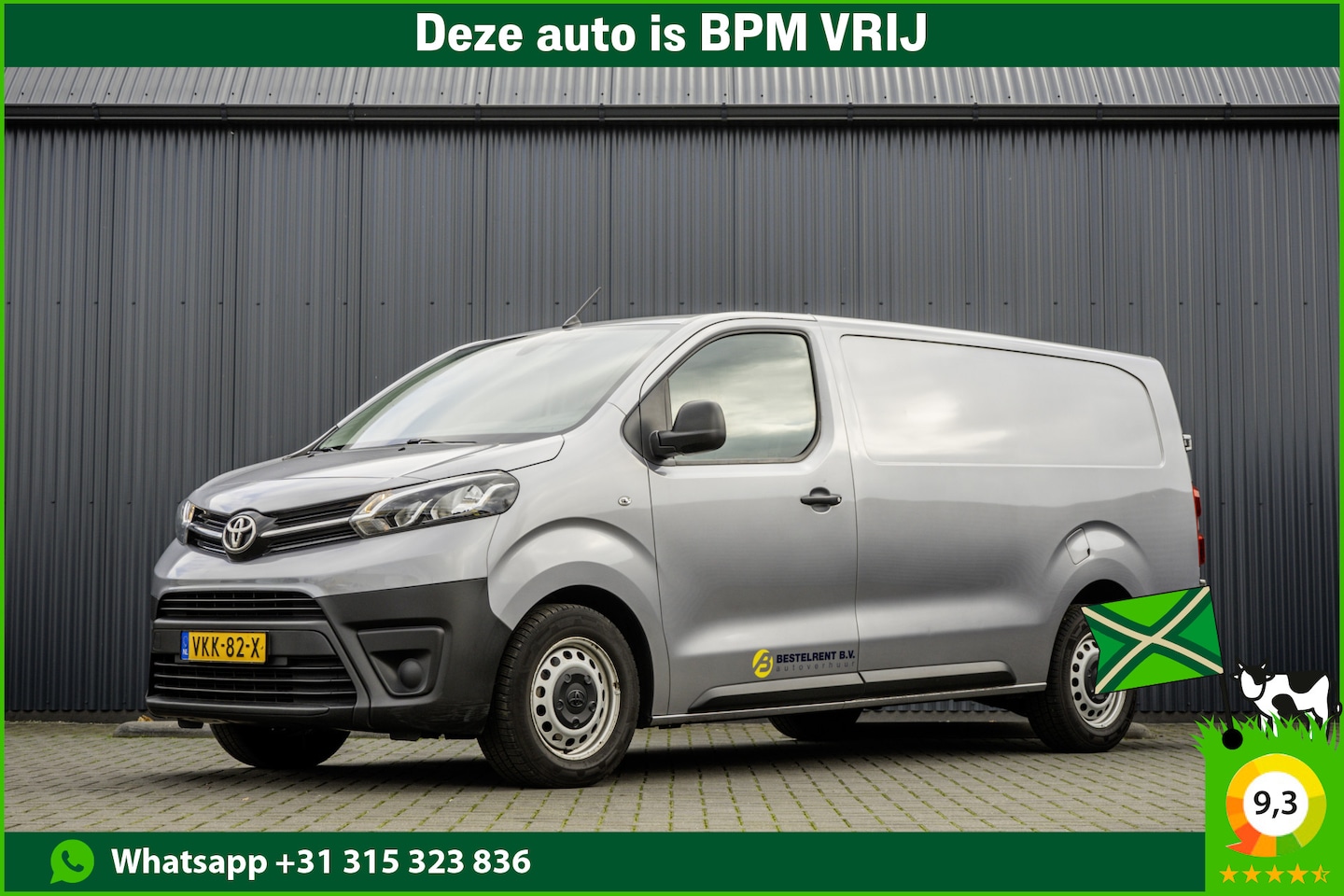 Toyota ProAce Worker - 2.0 D-4D L3H1 | Euro 6 | 123 PK | A/C | Cruise | Navigatie - AutoWereld.nl