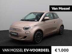 Fiat 500e - La Prima 42 kWh | Navigatie | Leder | Camera | Climate control | LED