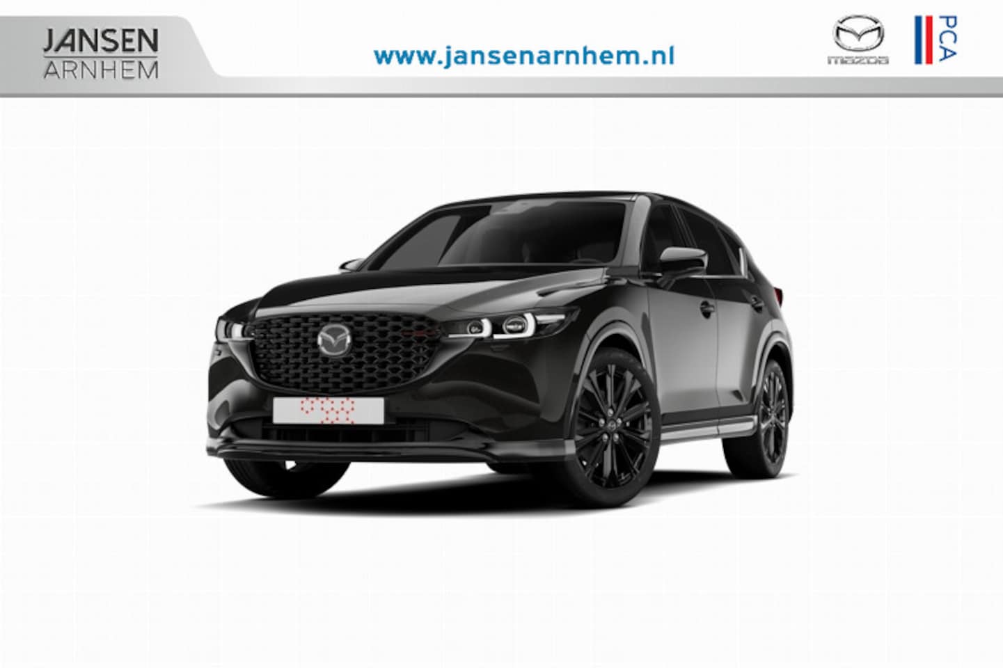 Mazda CX-5 - e-Skyactiv G 165 6AT FWD Homura Comfort Pack | 19-inch lichtmetalen velgen, Black Metallic - AutoWereld.nl