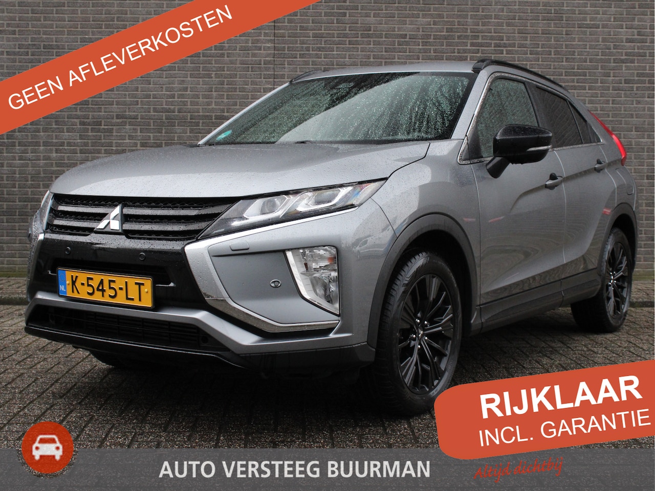 Mitsubishi Eclipse Cross - 1.5 DI-T Black Edition Automaat, Applecarpl./Andr. Auto, DAB Radio, Airco, CruiseControl, - AutoWereld.nl