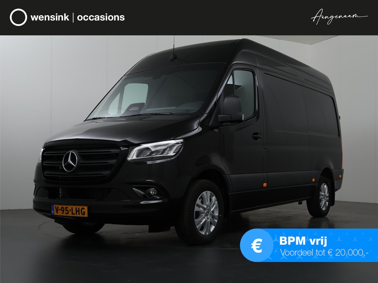 Mercedes-Benz Sprinter - 319 CDI L2 H2 Select | Aut. | Keyless Go | Parkeercamera | Bluetooth | Airco | 3-zits | Le - AutoWereld.nl