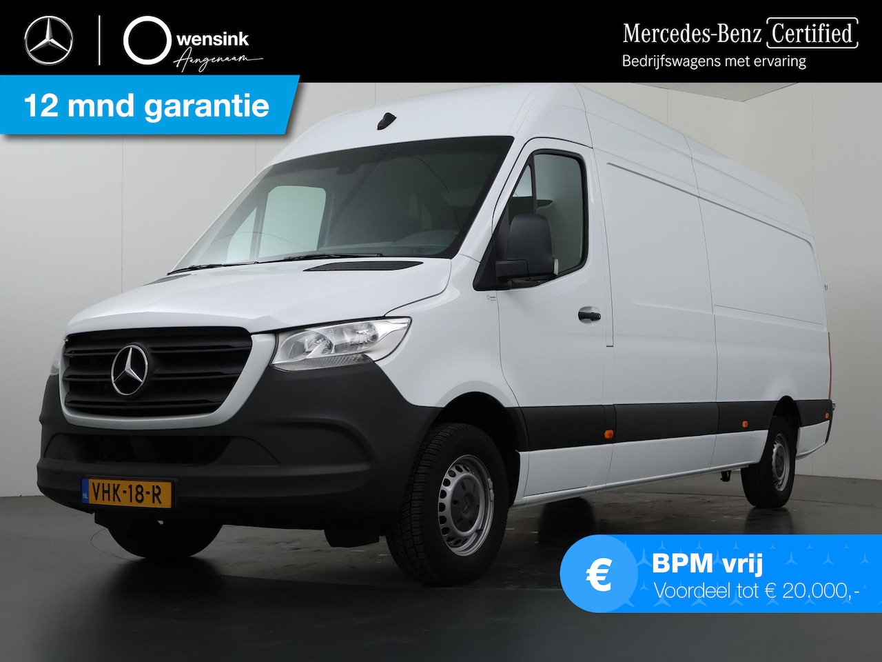 Mercedes-Benz Sprinter - 315 CDI L3 H2 | Aut. | Cruise Control | Parkeercamera | Airco | Bluetooth | Certified - AutoWereld.nl