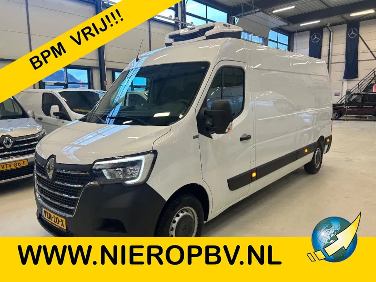 Renault Master - 2.3DCI L3H2 KOEL/VRIES + Stekker Airco Navi Cruisecontrol 270 Graden Deuren NIEUW - AutoWereld.nl