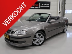 Saab 9-3 Cabrio - 2.0T Aero Automaat Leer Navi Trekhaak Boekjes Youngtimer Remmen rondom nieuw Nette staat W