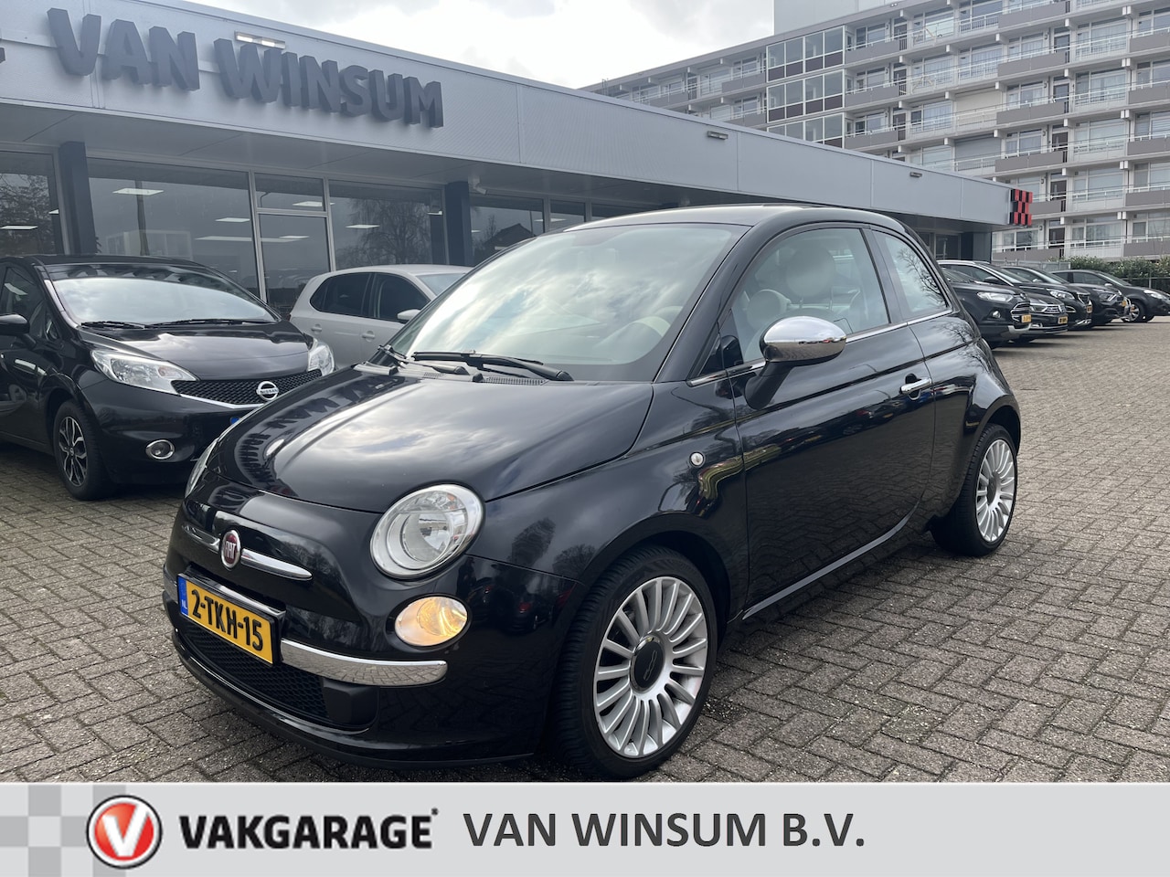 Fiat 500 - 0.9 TwinAir Lounge Airco Lmv Pano Nap - AutoWereld.nl