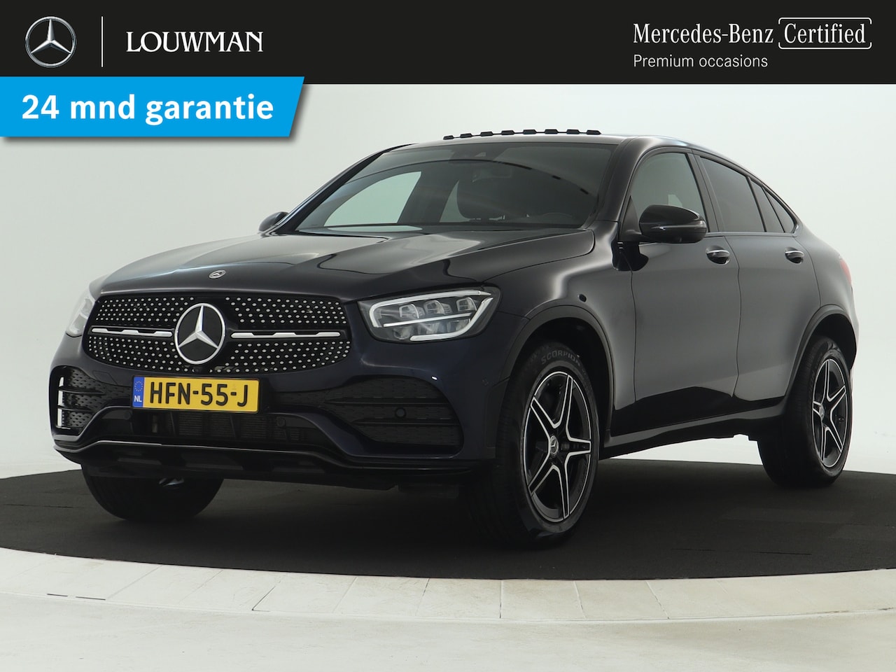 Mercedes-Benz GLC-klasse Coupé - 300 e 4M AMG Plug-In Hybride | Schuifdak |  Alarm | Keyless Go | 360 Gr Camera | Sfeerverl - AutoWereld.nl