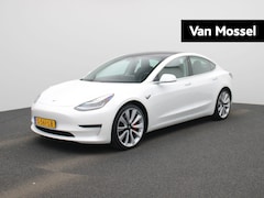 Tesla Model 3 - Performance AWD 75 kWh | Panorama Dak | Stoelverwarming Voor / Achter | 20'' Lichtmetalenv