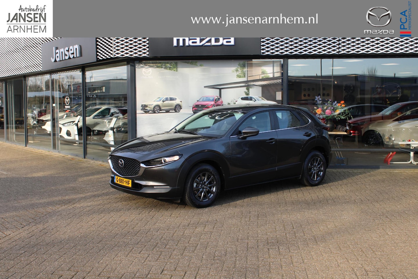 Mazda CX-30 - 2.0 e-SkyActiv-G 122 M Hybrid Comfort + Leder , Trekhaak, Leder, Adap.Cruise, Camera, HUD, - AutoWereld.nl